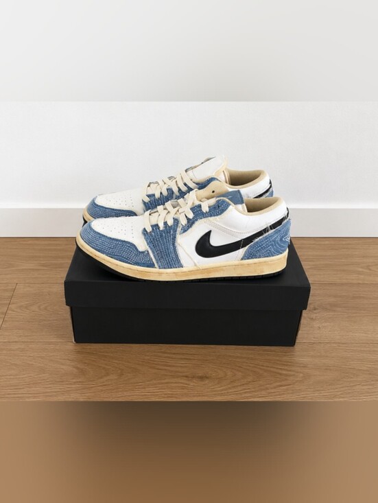 Jordan Other - Nike Air Jordan 1 Low Word Make Japan - Sashoki Denim